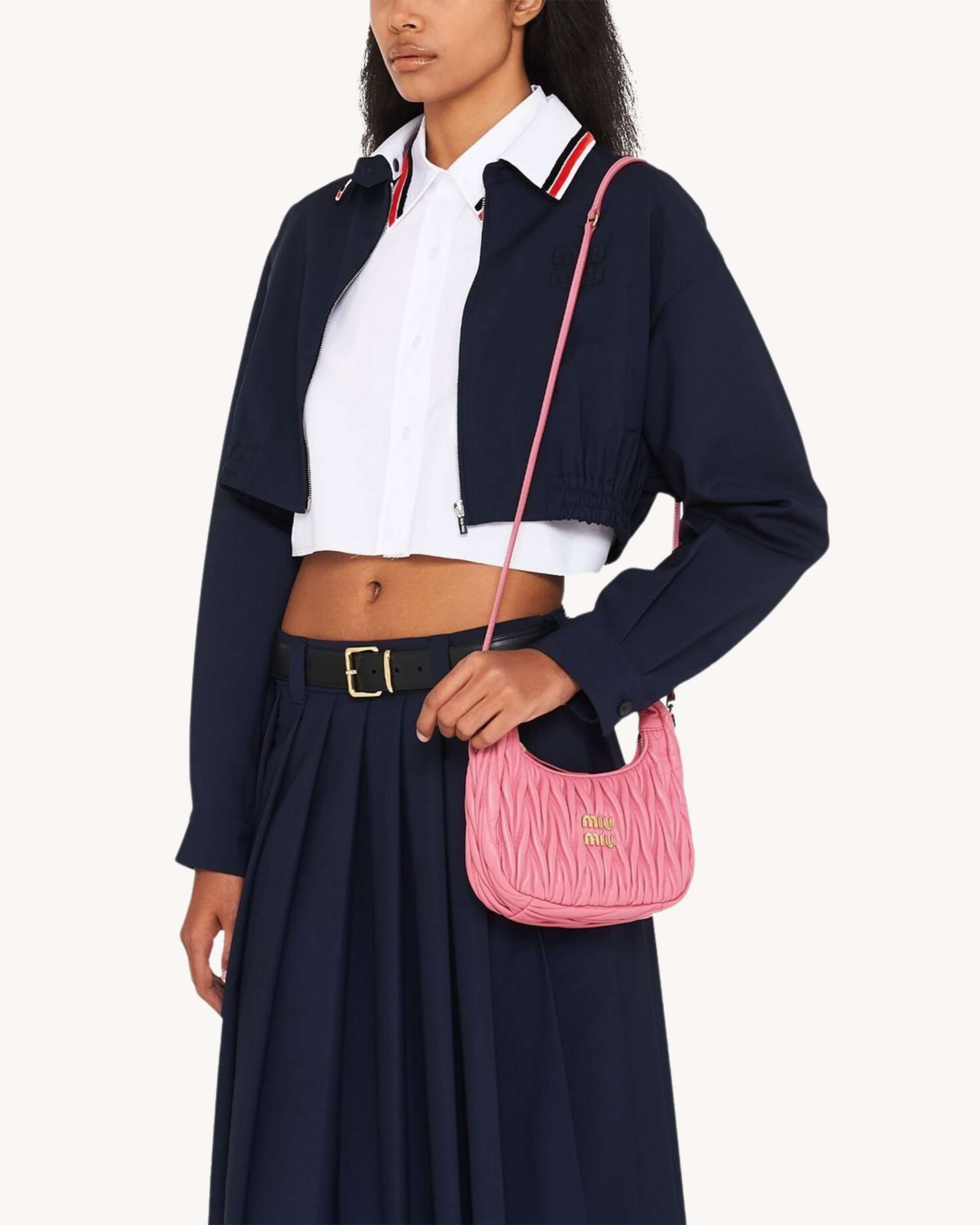 Miu Miu "Wander Matelassé" Shoulder Bag