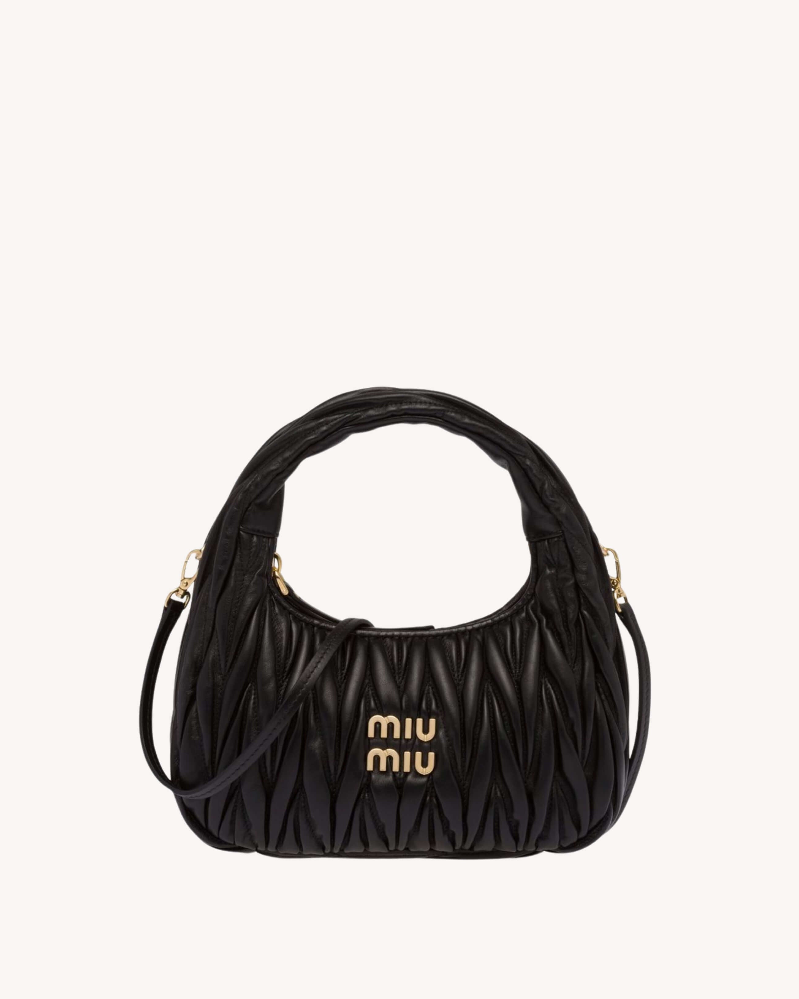 Miu Miu "Wander Matelassé" Shoulder Bag