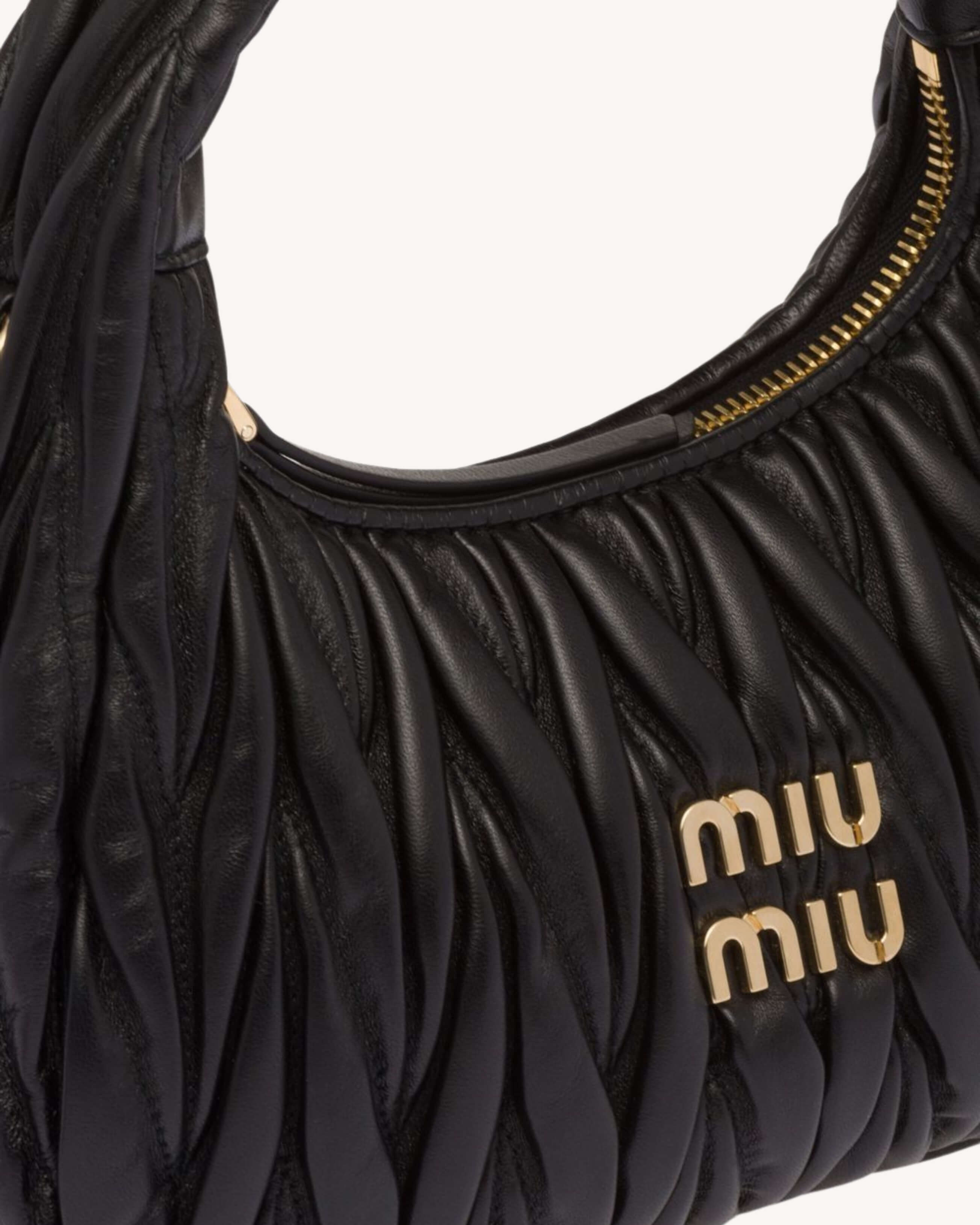 Miu Miu "Wander Matelassé" Shoulder Bag