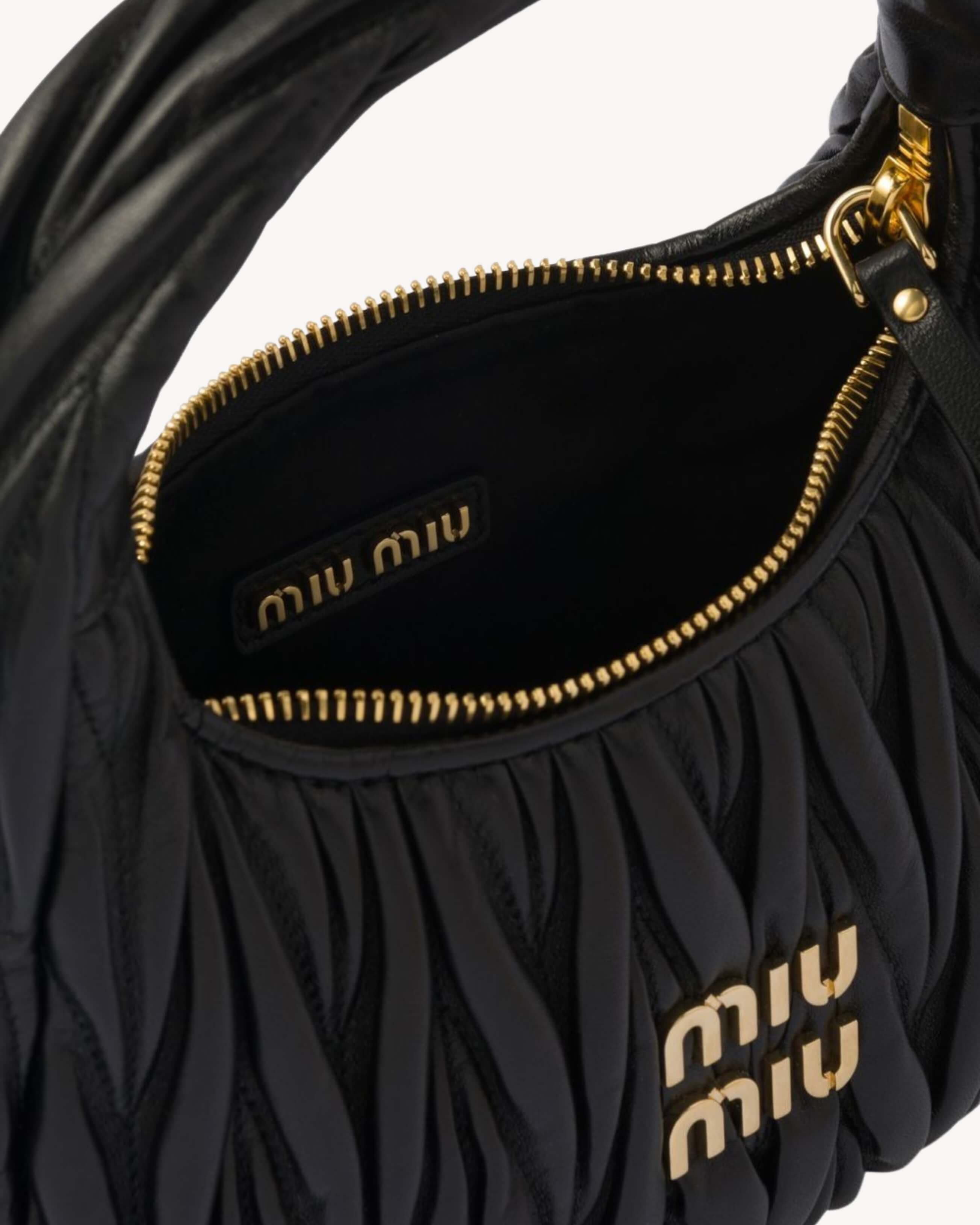 Miu Miu "Wander Matelassé" Shoulder Bag