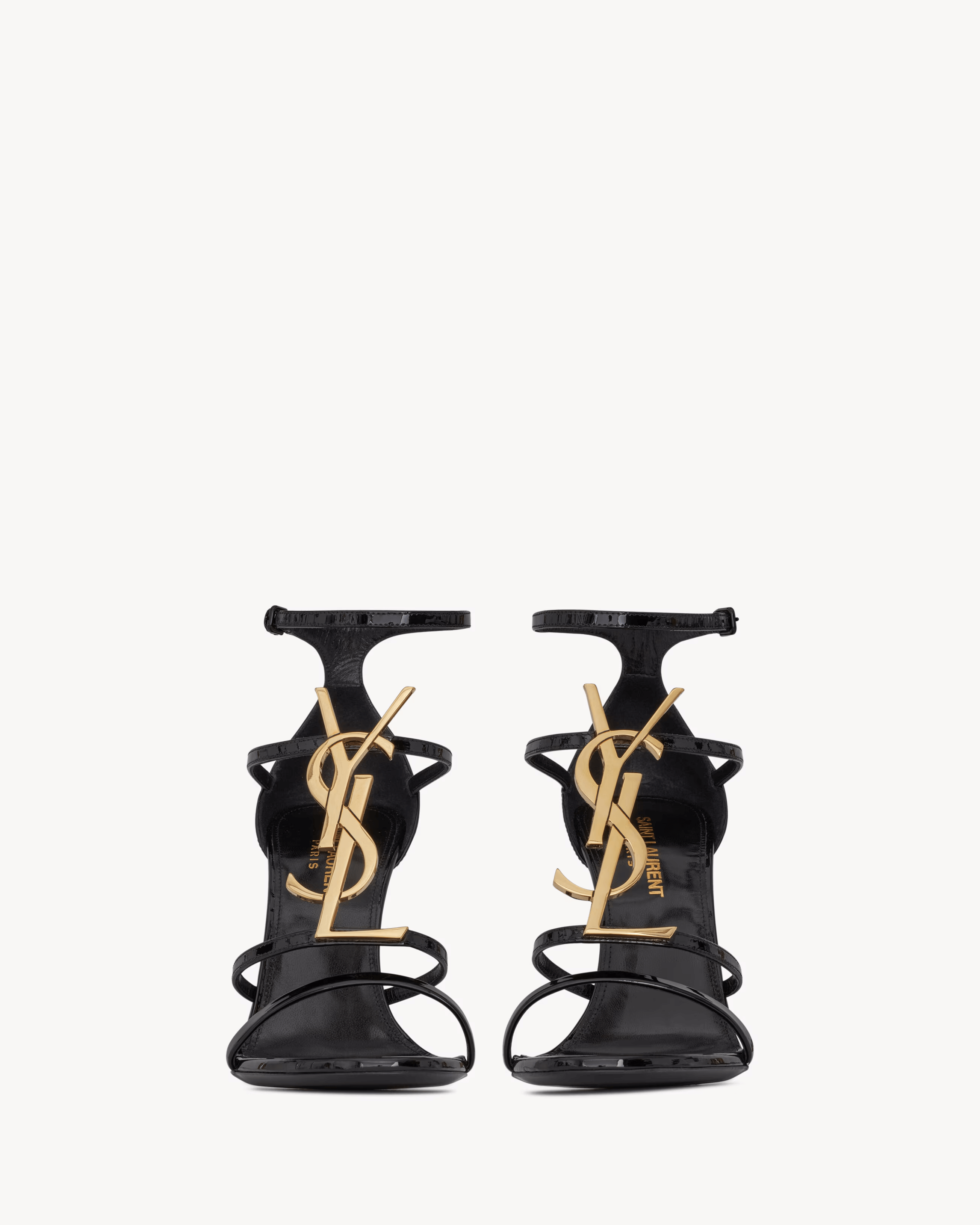 YSL Stacked Stiletto